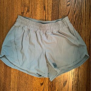Lululemon Track That Short 5 in (blue textured)